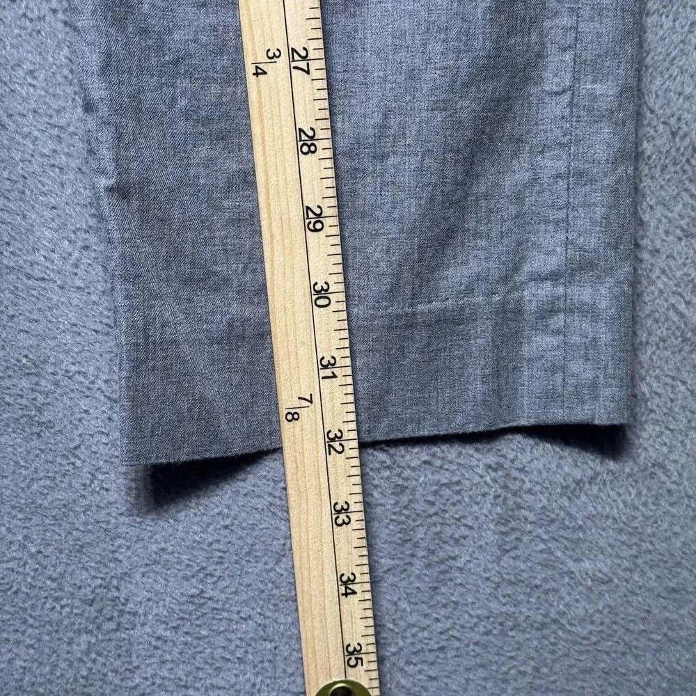 J.Crew Slim Bedford Mens 31X32 Pants Gray Chino Flat Front Casual Office Preppy